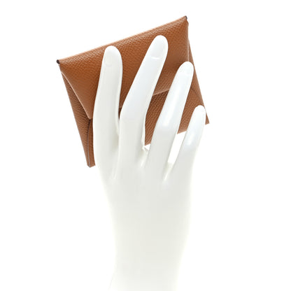 Hermes Epsom Bastia Coin Purse Gold 2 of 6