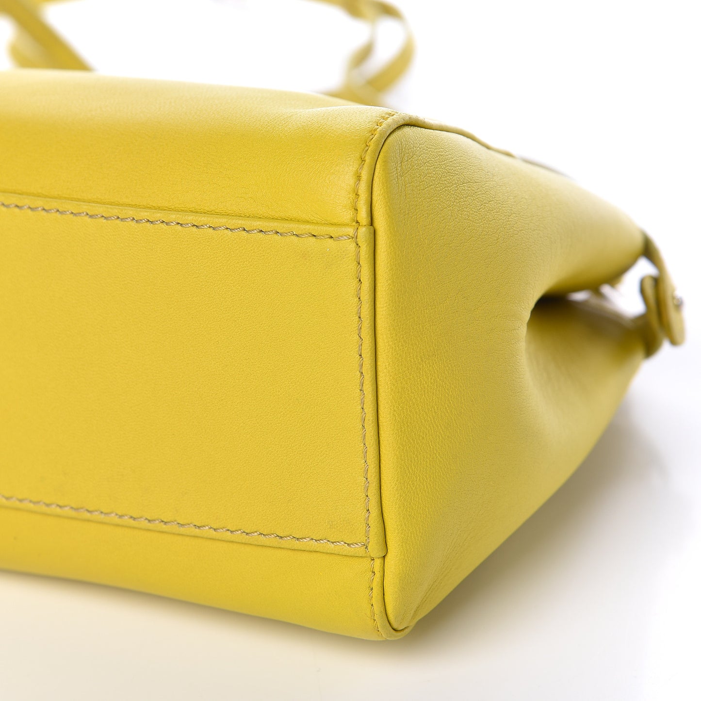 Nappa Mini Peekaboo Iconic Satchel Lime