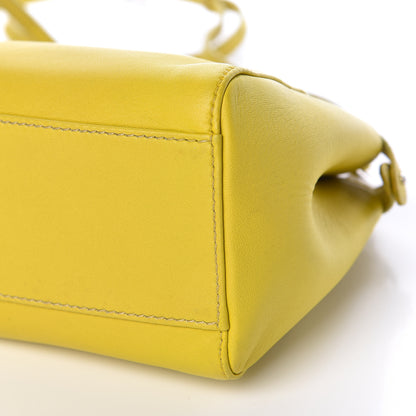 Fendi Nappa Mini Peekaboo Iconic Satchel Lime 21 of 22