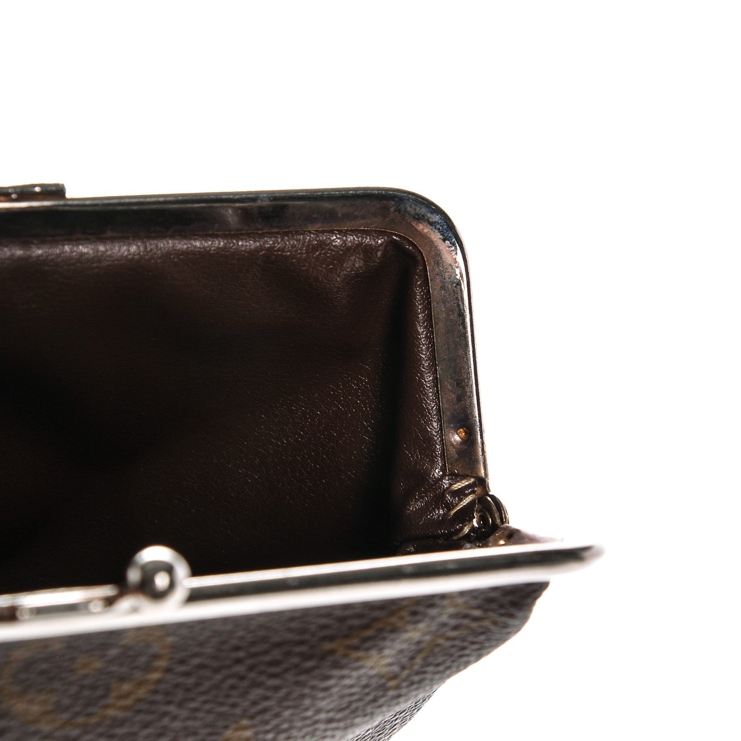 Louis Vuitton Monogram Kisslock Coin Purse 6 of 6