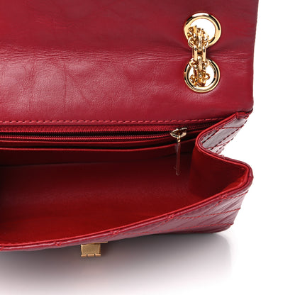 Chanel Aged Calfskin Quilted 2.55 Reissue Mini Flap Red 4 of 4