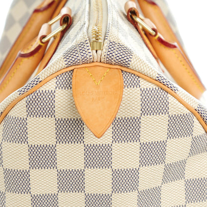 Louis Vuitton Damier Azur Speedy 30 6 of 8