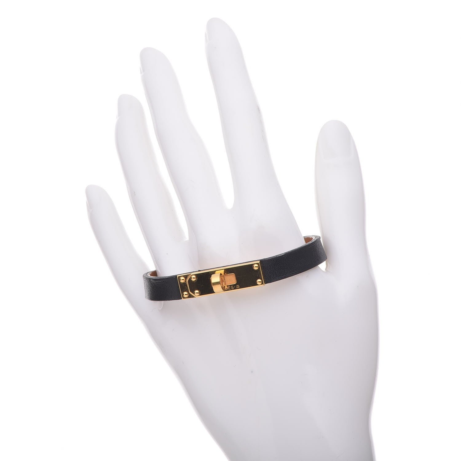 Hermes Chamonix Micro Kelly Bracelet S Black 2 of 7