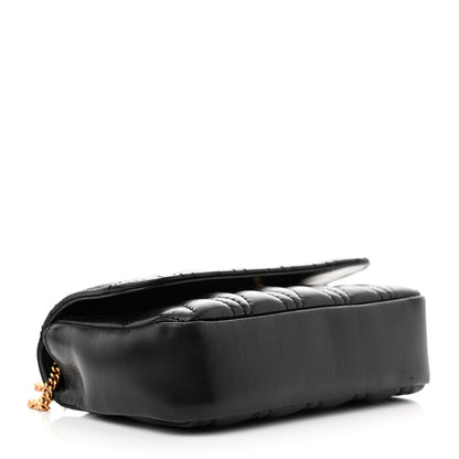 Versace Nappa Quilted Virtus V Evening Bag Black 4 of 11