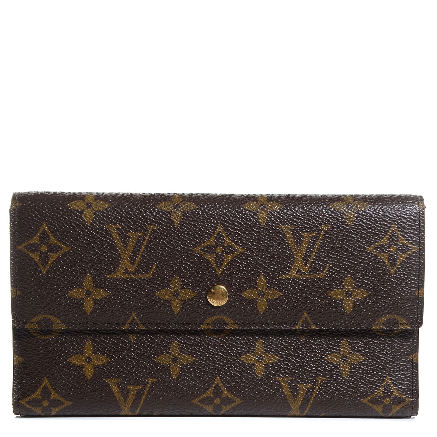 Louis Vuitton Monogram Porte Tresor International Wallet 1 of 7
