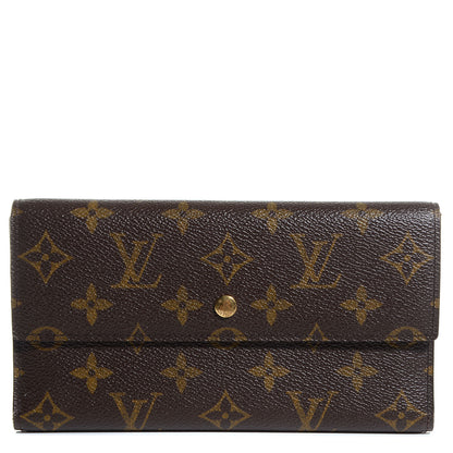 Louis Vuitton Monogram Porte Tresor International Wallet 1 of 7