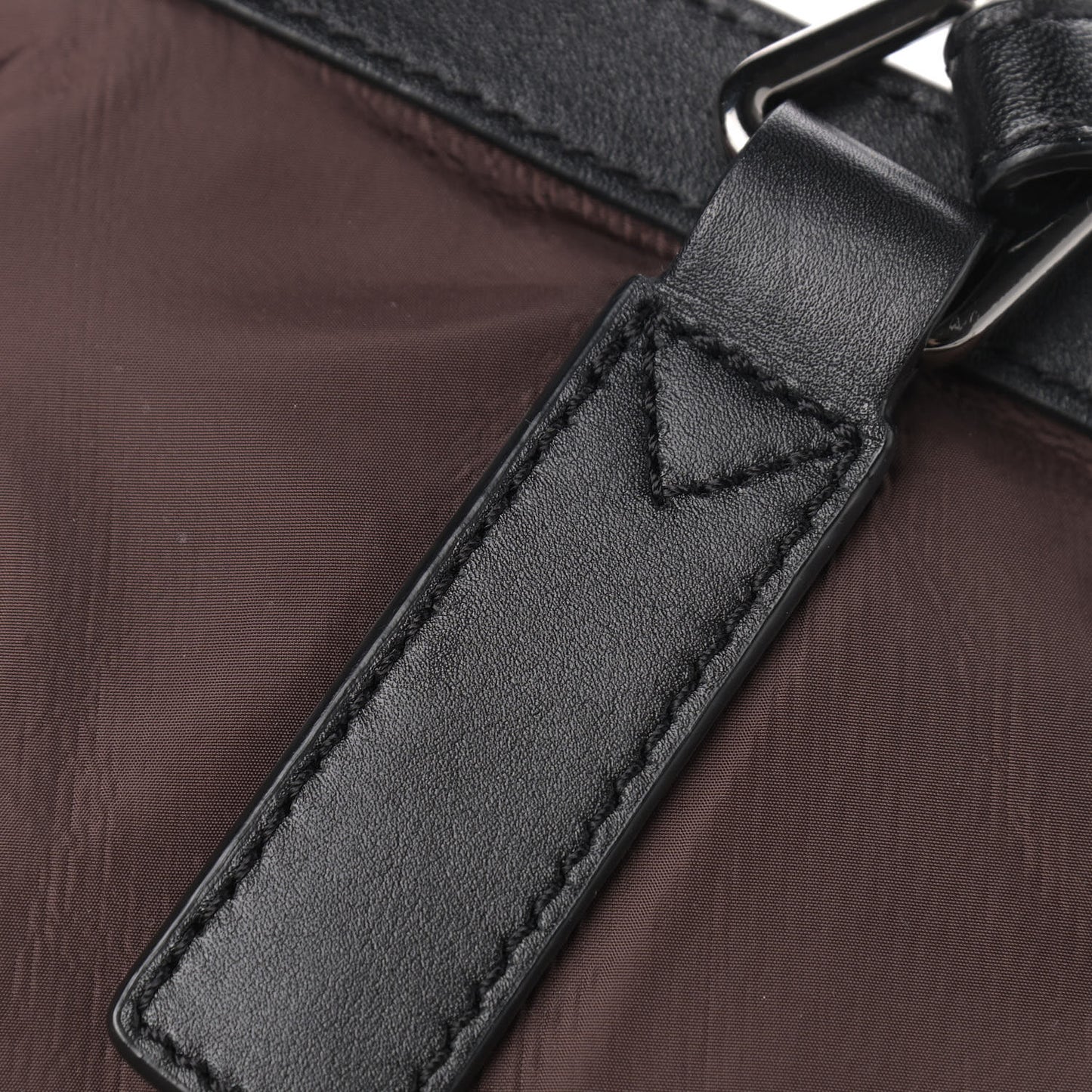 Nylon Small Buckleigh Packable Tote Brown
