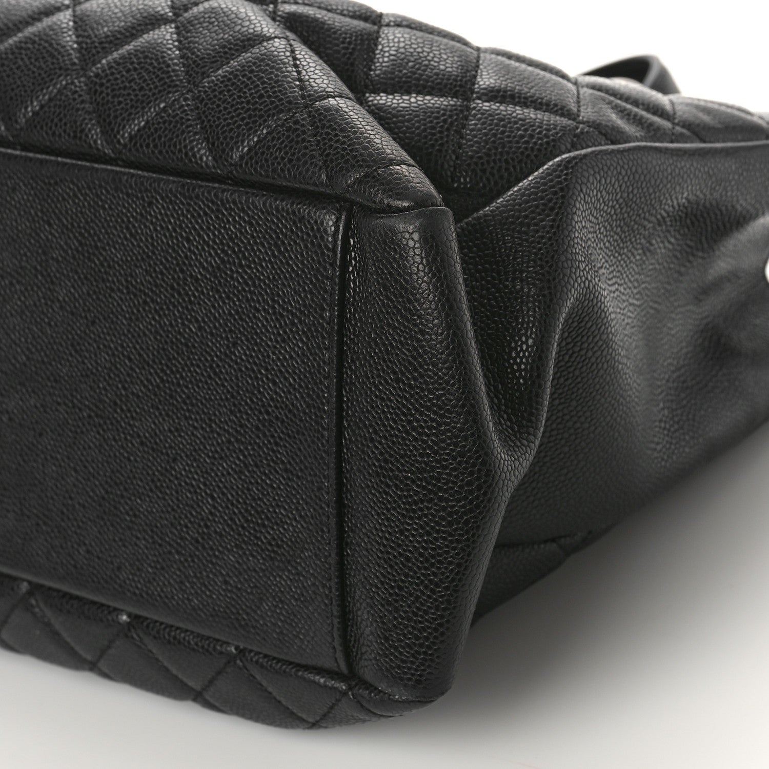 Chanel Caviar Quilted Grand Shopping Tote GST Black 10 of 11