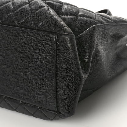 Chanel Caviar Quilted Grand Shopping Tote GST Black 10 of 11
