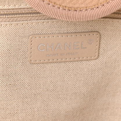 Chanel Mixed Fibers Medium Deauville Tote Beige 7 of 11