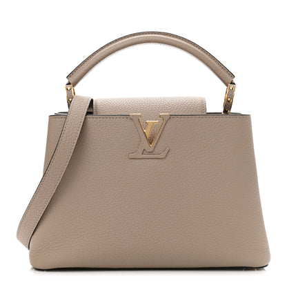 Louis Vuitton Taurillon Capucines BB Galet 1 of 9