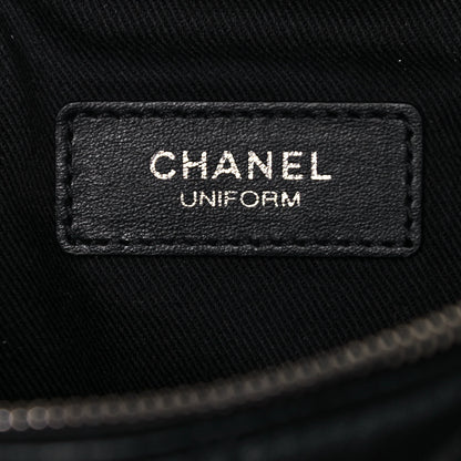 Chanel Calfskin Quilted Waist Belt Bag Black 5 of 12