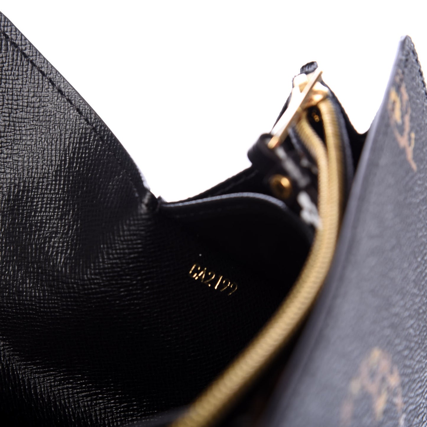 Monogram Giant Jungle Sarah Wallet Black