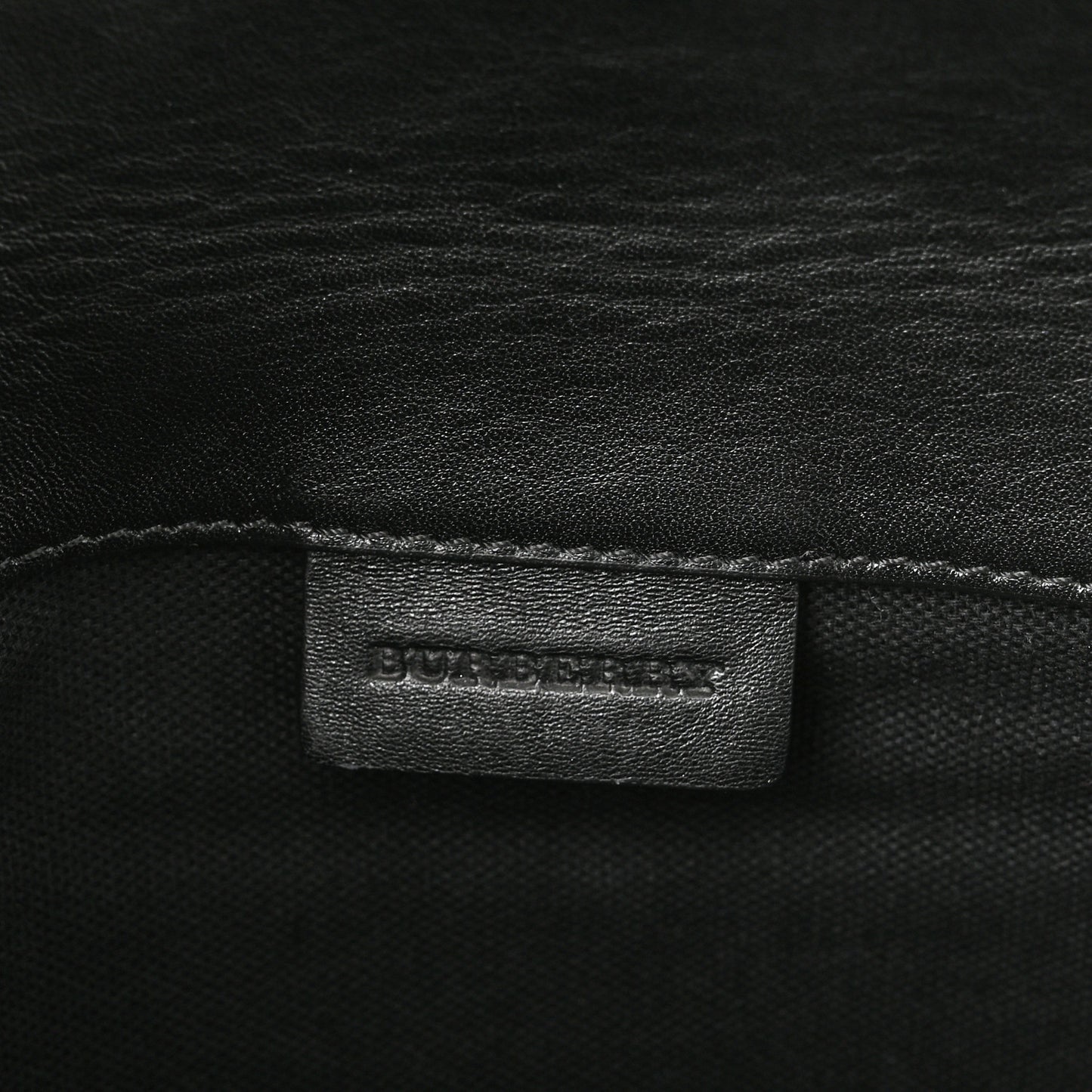 Horseshoe Calfskin House Check Small Milton Crossbody Bag Black