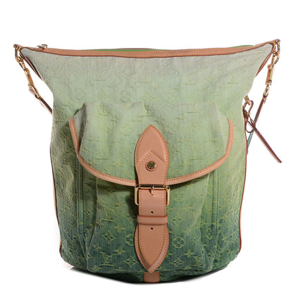 Louis Vuitton Denim Sunburst PM Messenger Vert 1 of 7