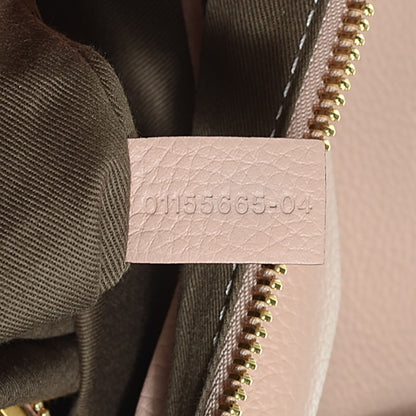 Chloe Grained Calfskin Medium Marcie Satchel Blush Nude 7 of 9