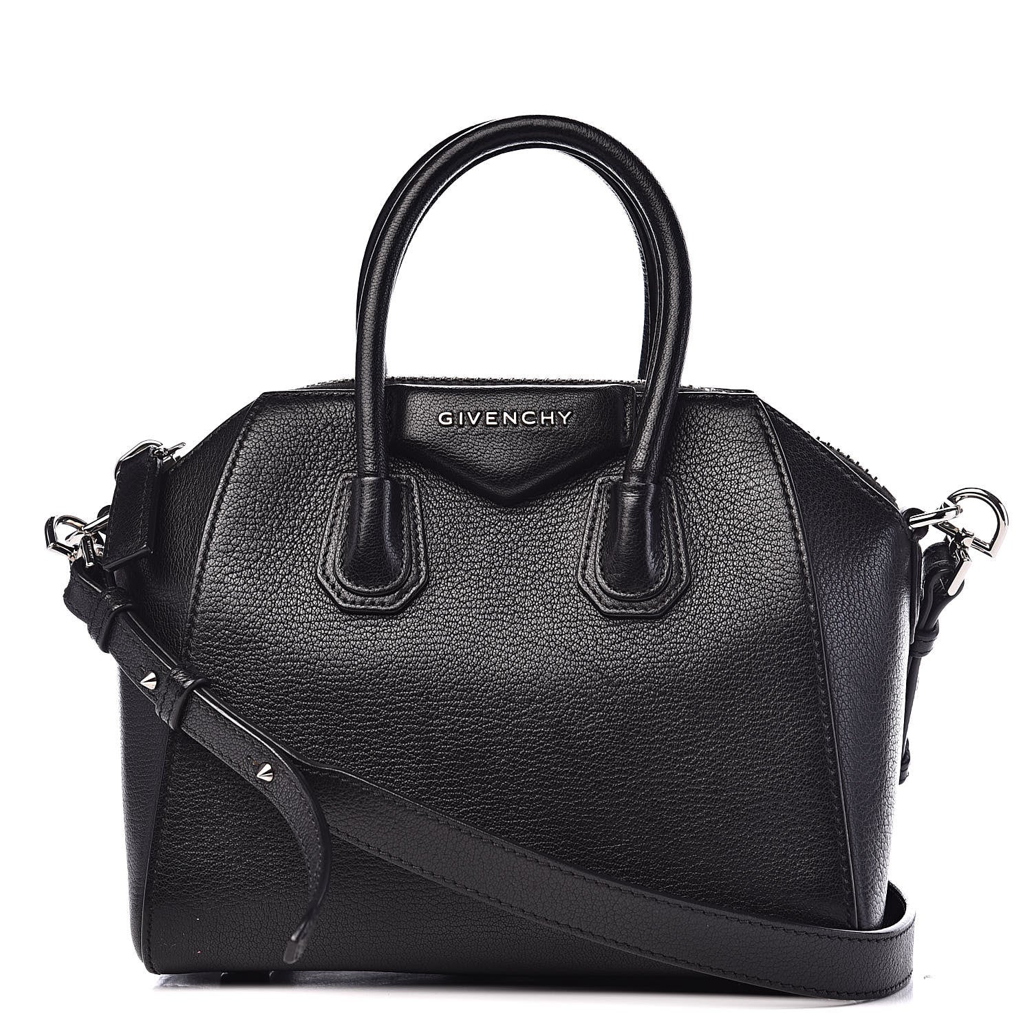 Givenchy Sugar Goatskin Mini Antigona Black 1 of 10