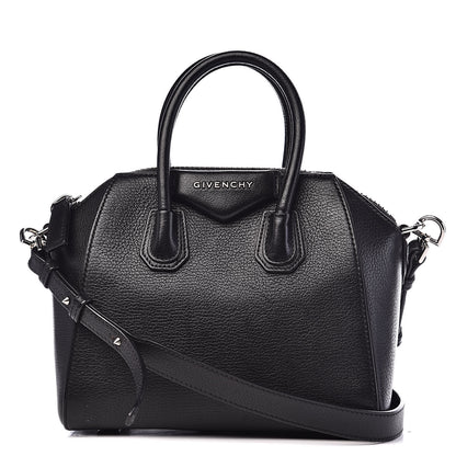 Givenchy Sugar Goatskin Mini Antigona Black 1 of 10