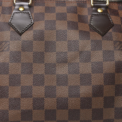 Louis Vuitton Damier Ebene Speedy 30 7 of 9