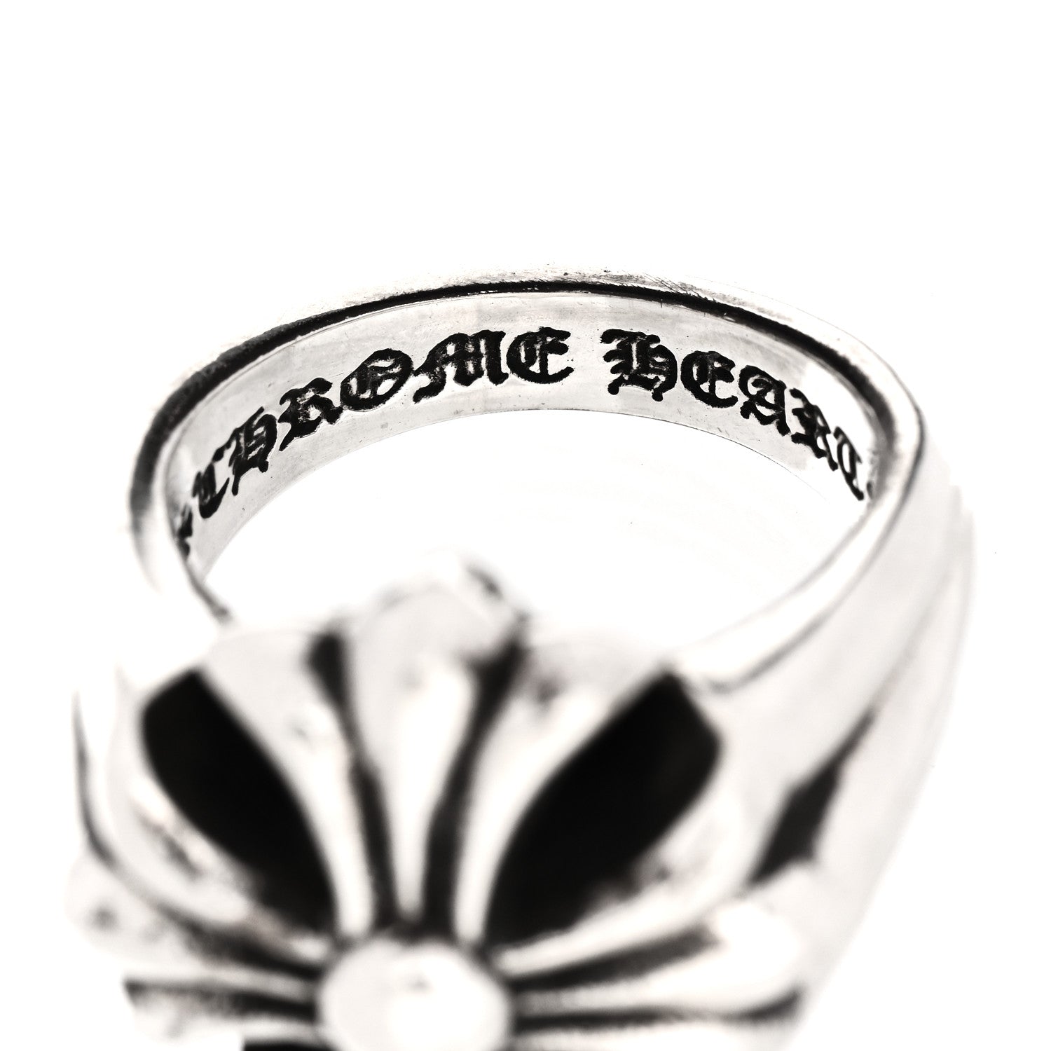 Chrome Hearts Sterling Silver Maltese Cross Ring 52 6 6 of 7