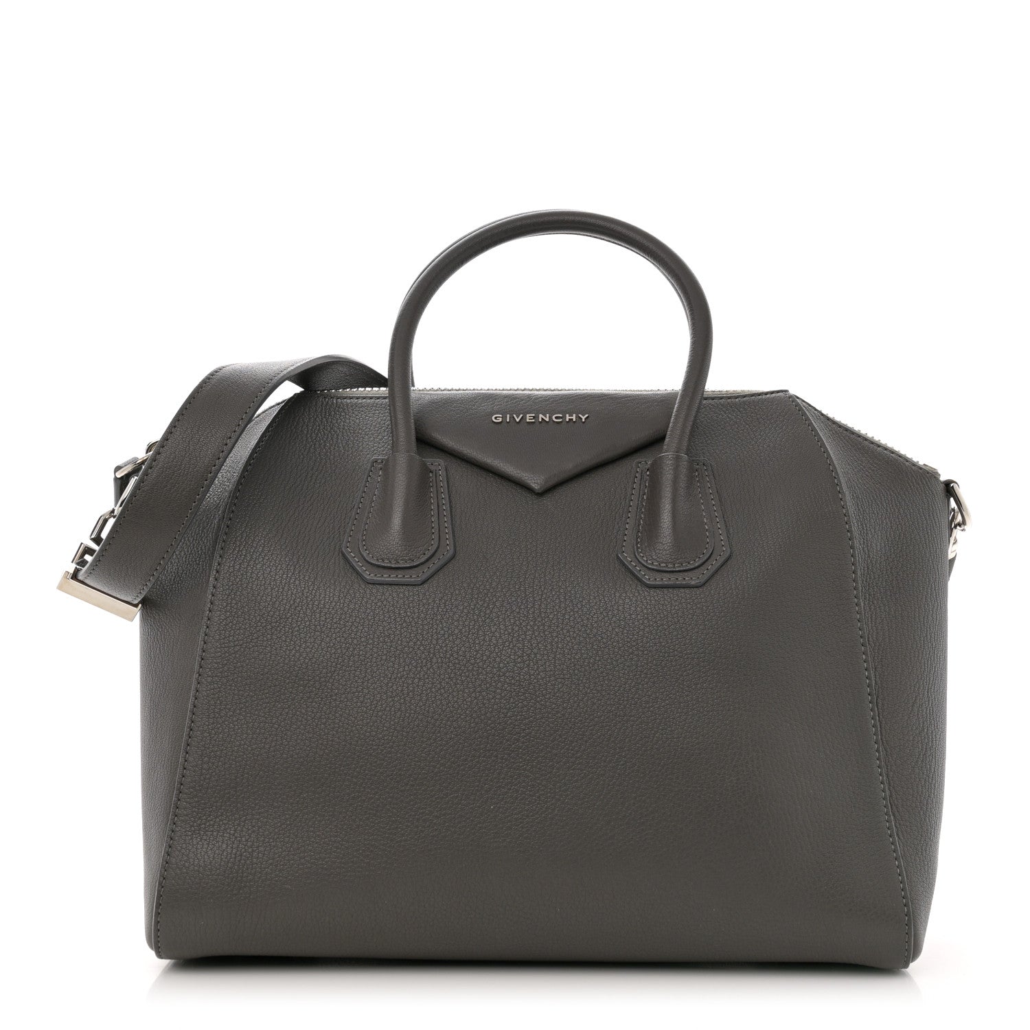 Givenchy Sugar Goatskin Medium Antigona Dark Grey 1 of 13