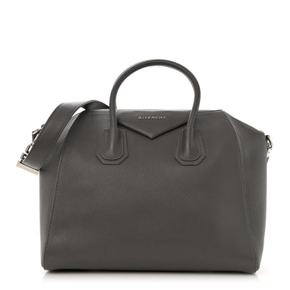 Givenchy Sugar Goatskin Medium Antigona Dark Grey 1 of 13