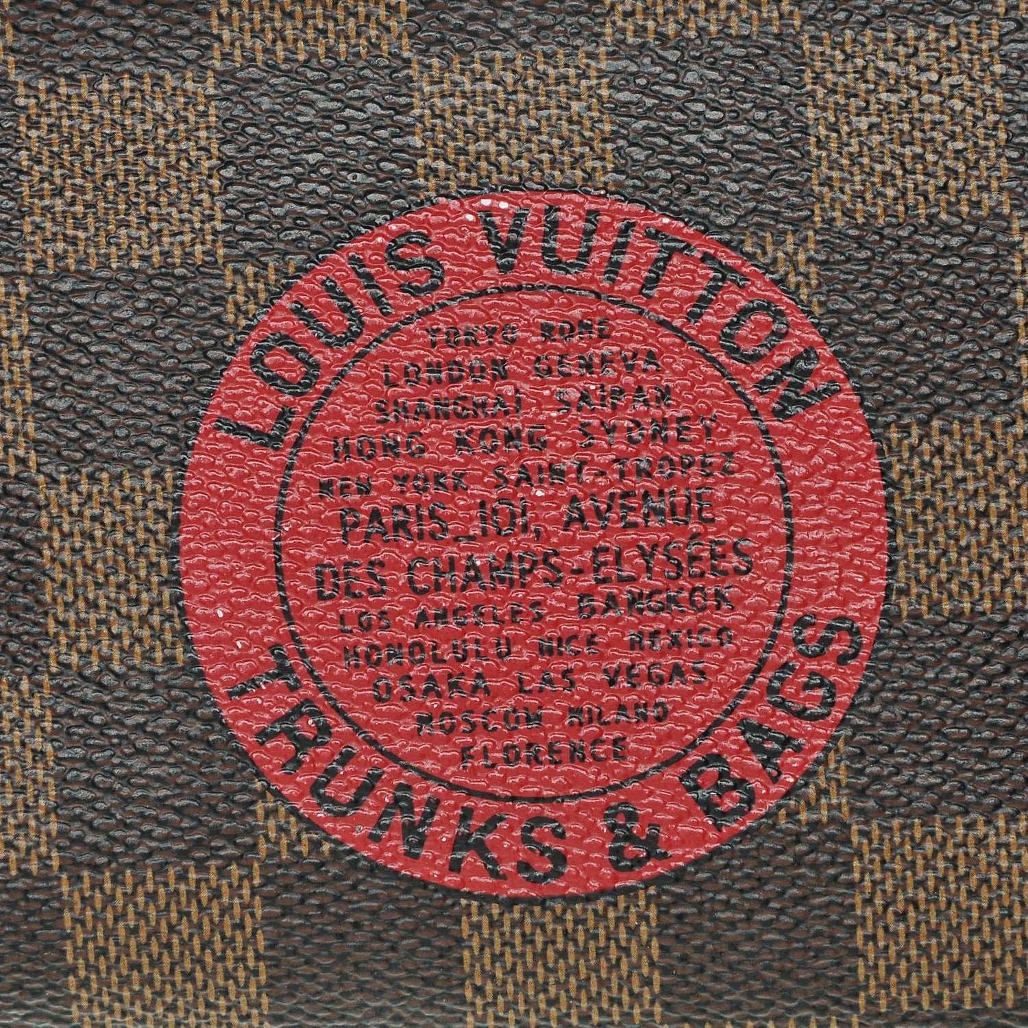 Louis Vuitton Damier Ebene Complice Trunks and Bags Wallet Red 8 of 8