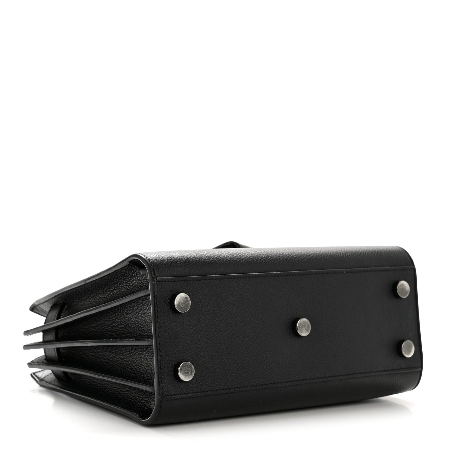 Calfskin Nano Sac De Jour Black