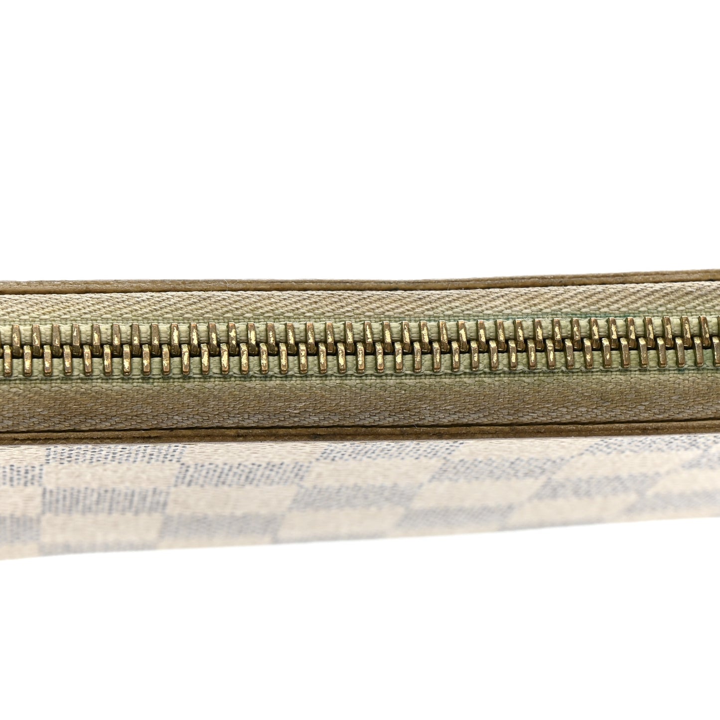 Damier Azur Clemence Wallet Rose Ballerine