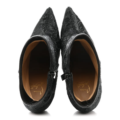 Christian Louboutin Velvet Papillon So Kate Booty 100 Ankle Boots 38.5 2 of 8