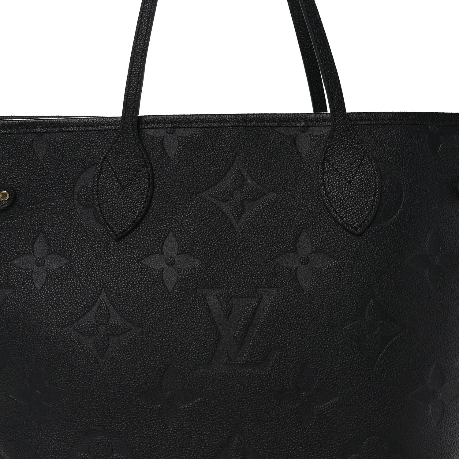 Louis Vuitton Empreinte Monogram Giant Neverfull MM Black 8 of 10