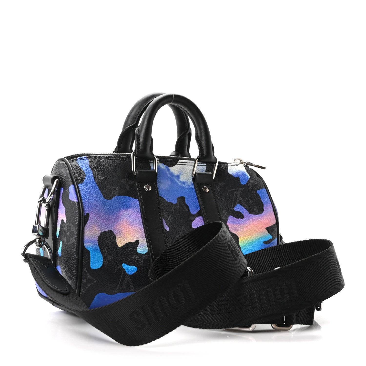 Louis Vuitton Sunset Monogram Eclipse Keepall Bandouliere 25