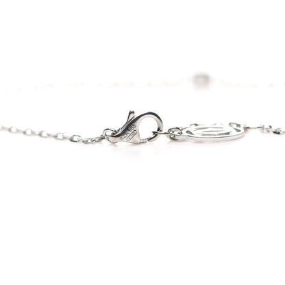 Cartier 18K White Gold Diamond SM D'Amour Bracelet 4 of 6