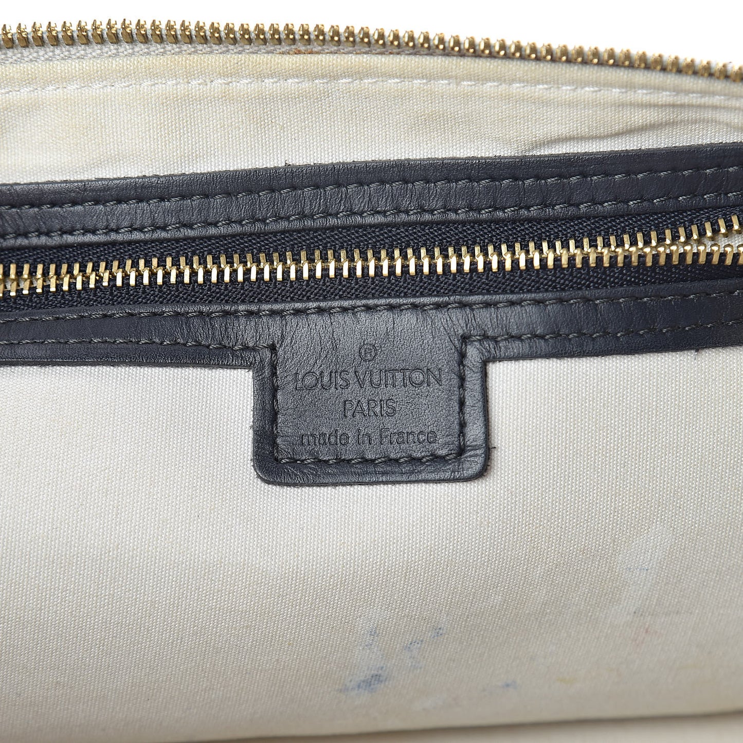 Mini Monogram Alma Long Blue