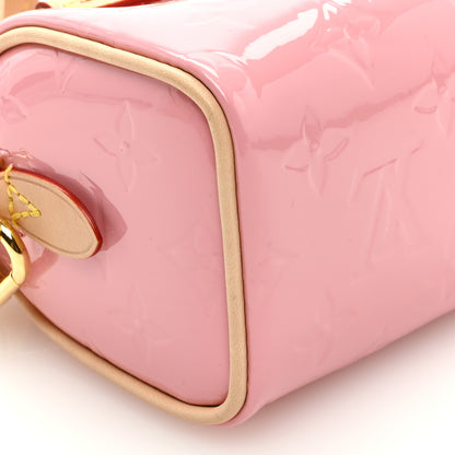 Louis Vuitton Vernis Monogram Nano Speedy Mochi Pink 7 of 8