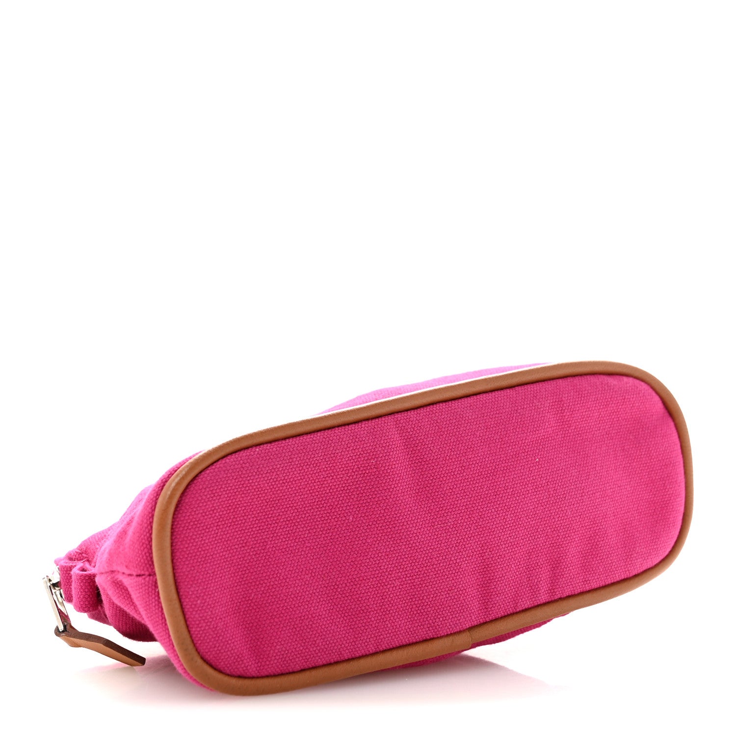 Hermes Cotton Canvas Mini Mini Bolide Travel Cosmetic Pouch Hibiscus 4 of 7