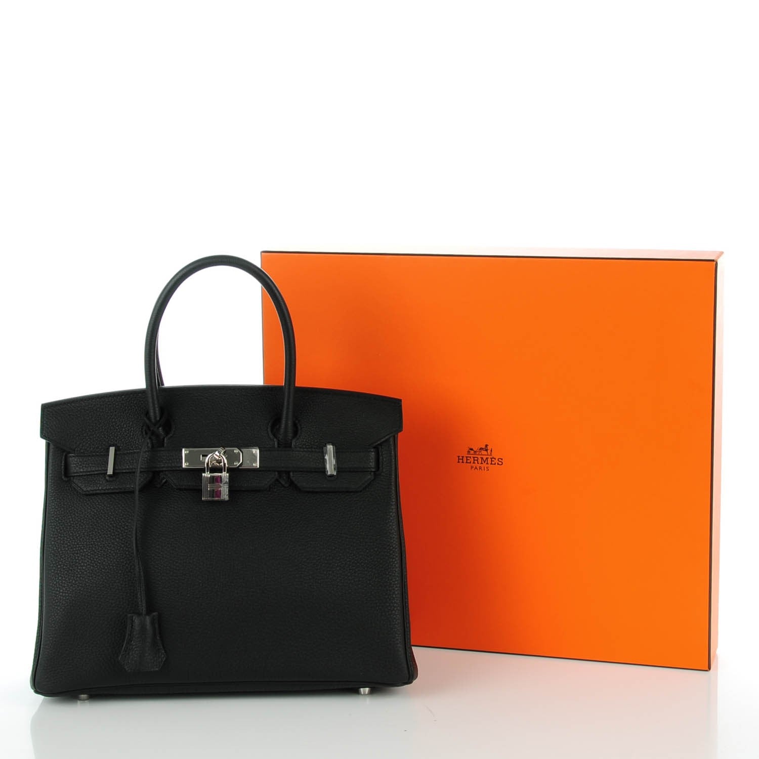 Hermes Togo Birkin 30 Black 5 of 24