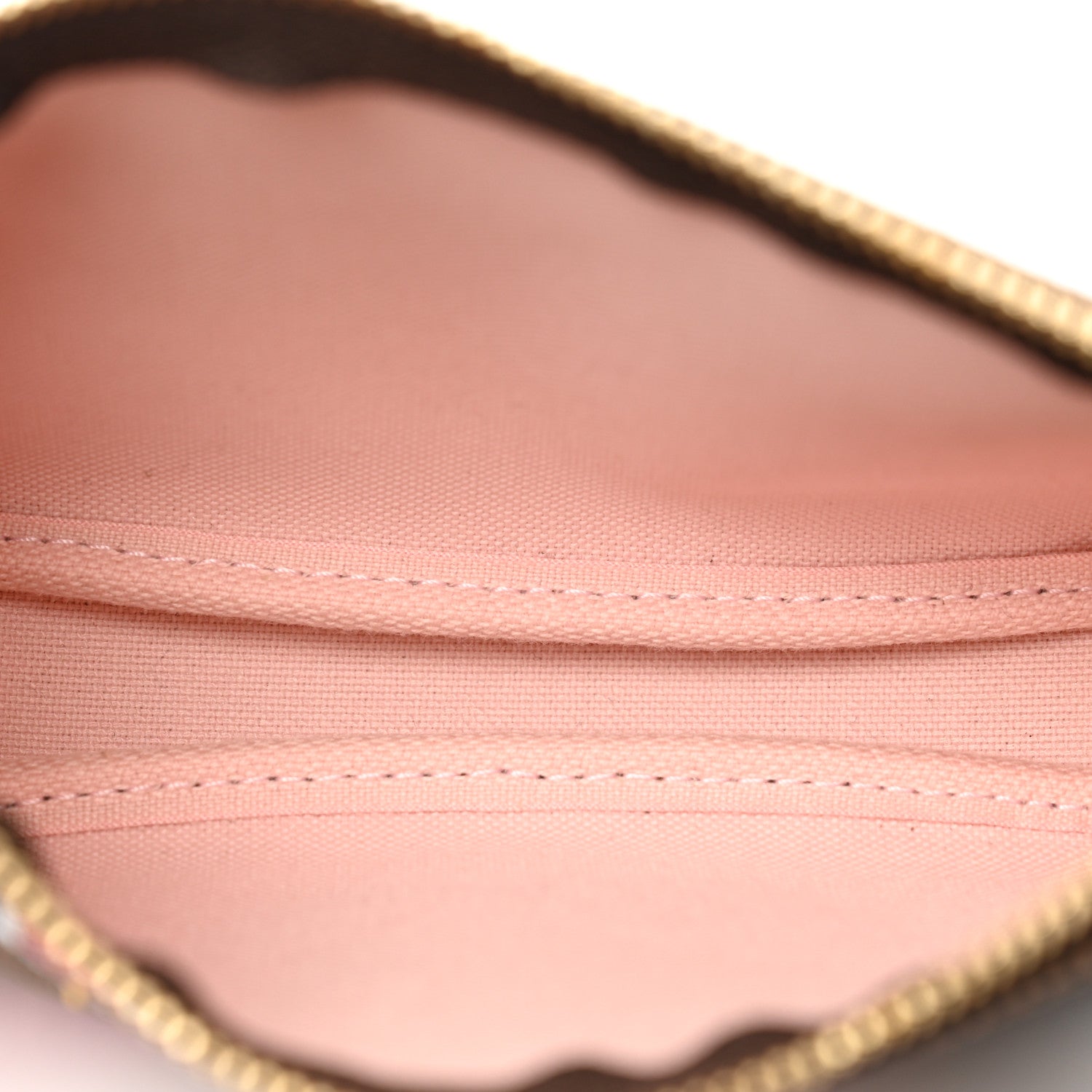 Louis Vuitton Damier Ebene 2020 Christmas Animation Big Wheel Mini Pochette Accessories Rose Ballerine 5 of 8