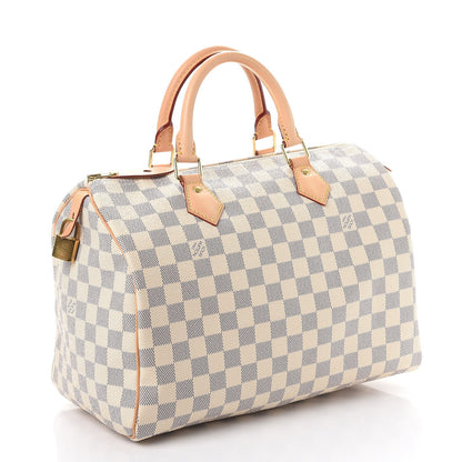 Louis Vuitton Damier Azur Speedy 30 3 of 8