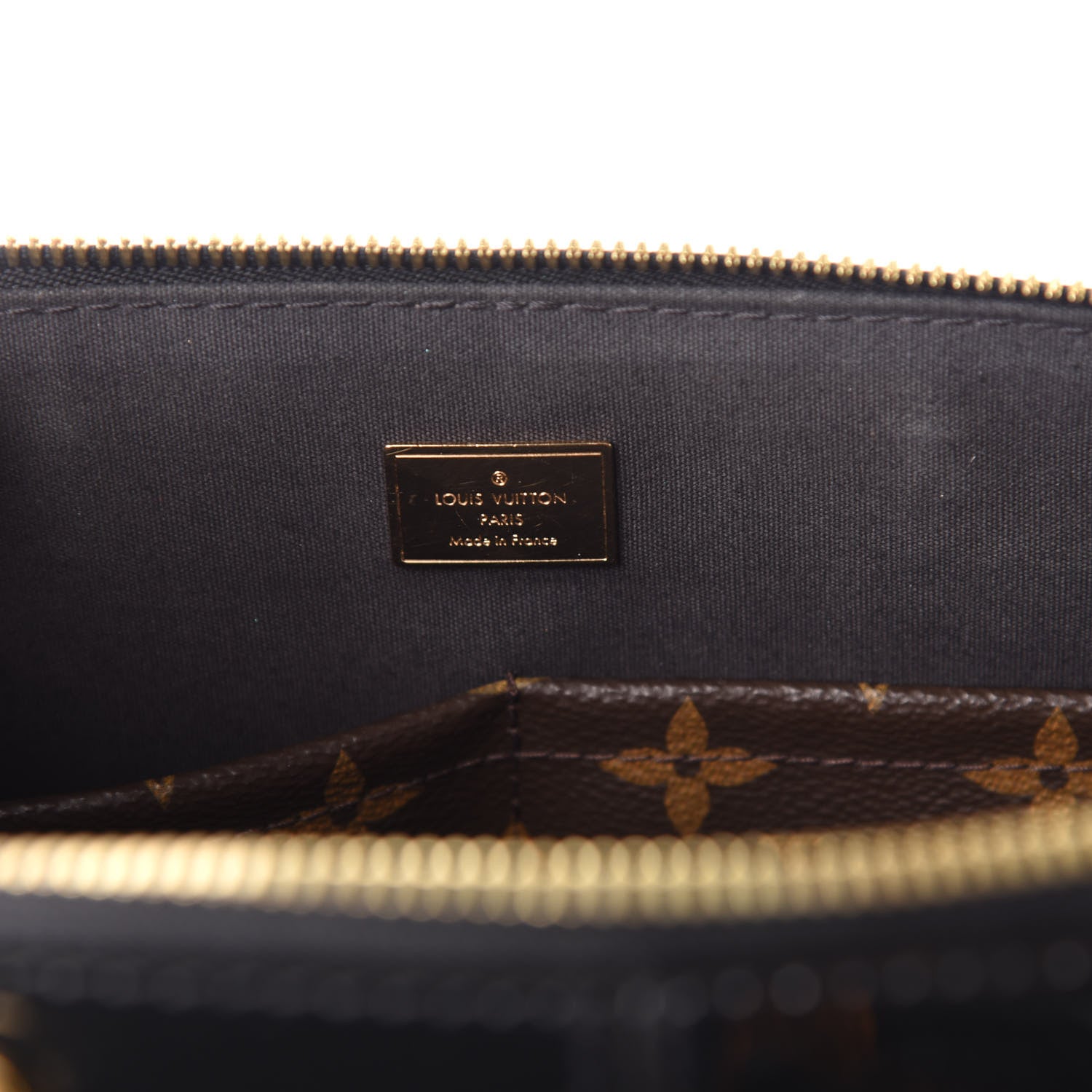 Louis Vuitton Patent Calfskin Miroir Tote Black 6 of 11