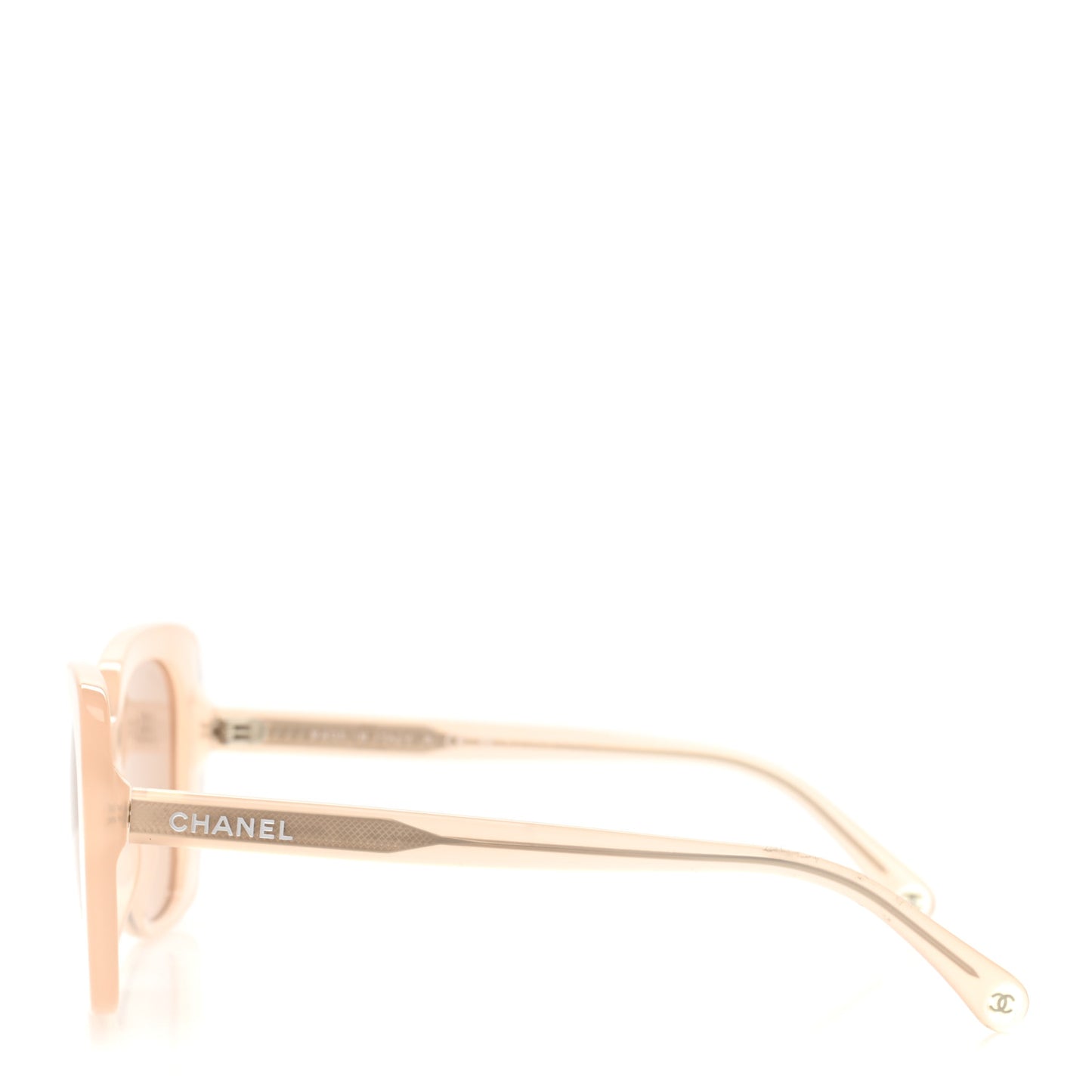 Acetate Rectangle Sunglasses 5504 Light Pink