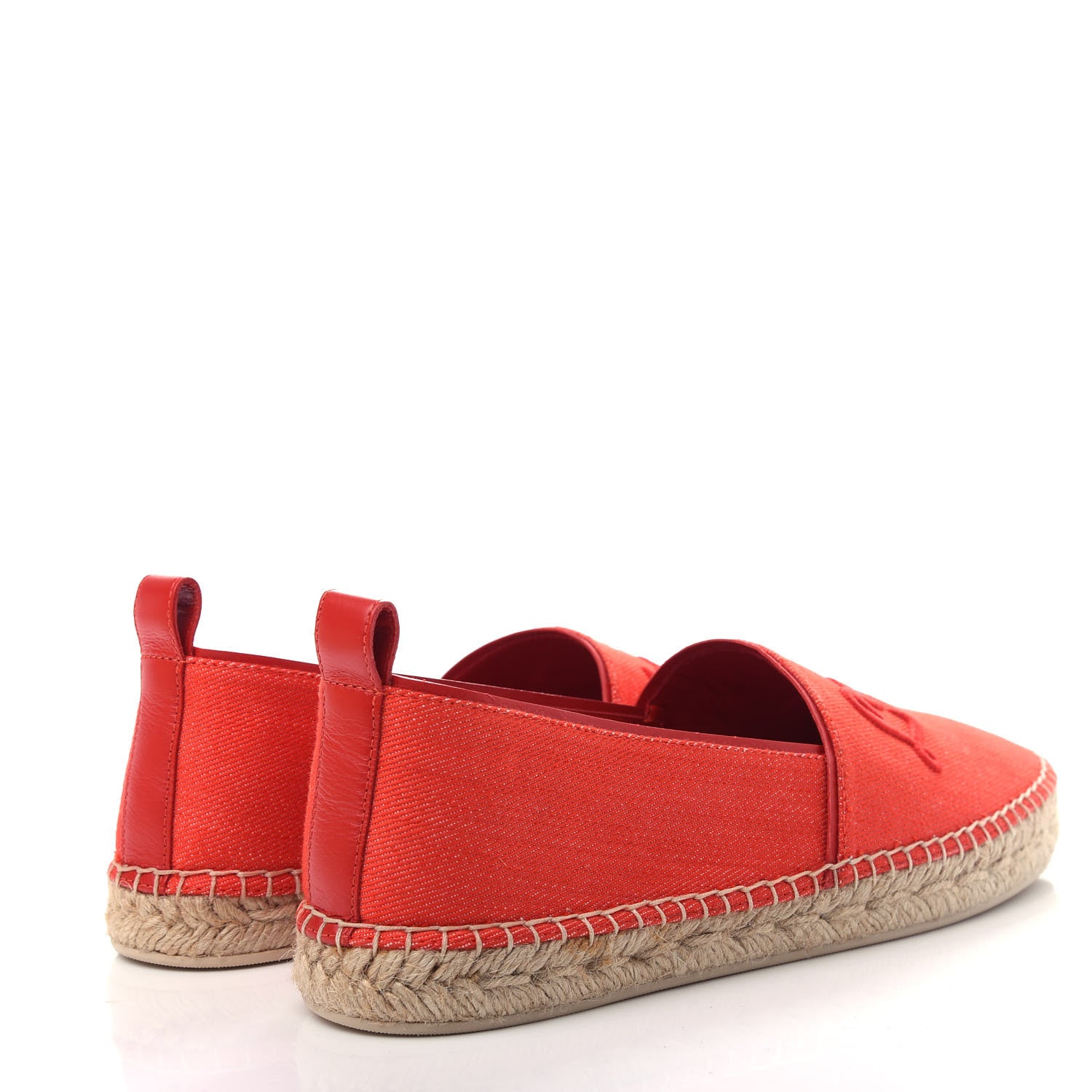 Louis Vuitton Canvas Waterfall Espadrille 40 Rouge 4 of 13