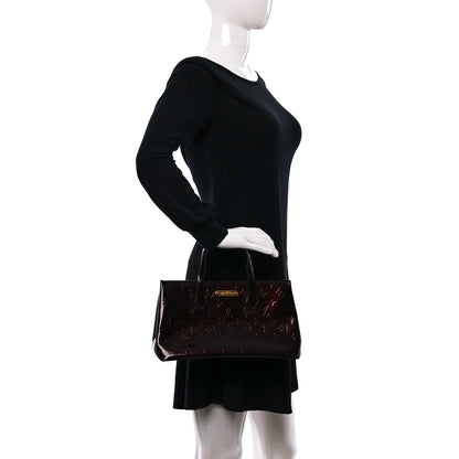 Louis Vuitton Vernis Wilshire PM Amarante 2 of 8
