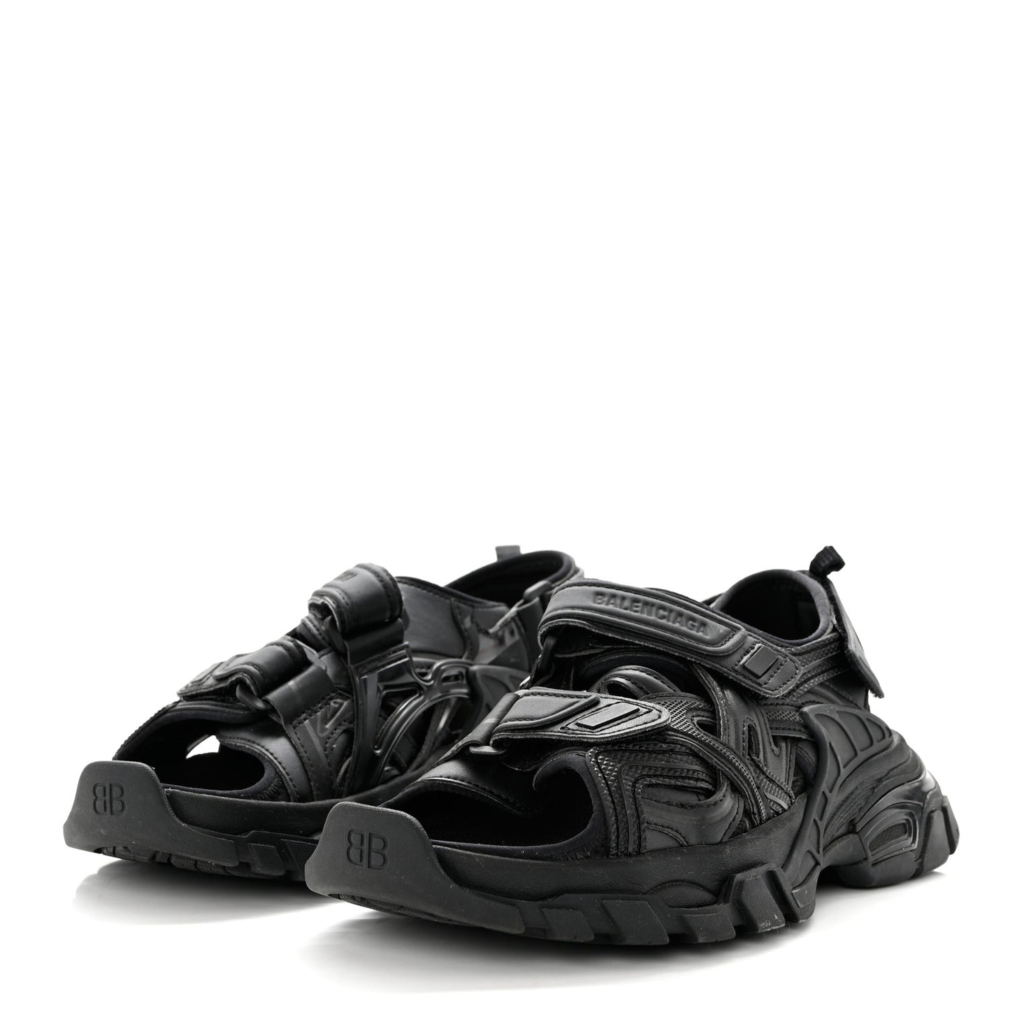 Neoprene Rubber Womens Track Sandals 35 Black
