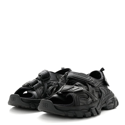 Balenciaga Neoprene Rubber Womens Track Sandals 35 Black 3 of 8