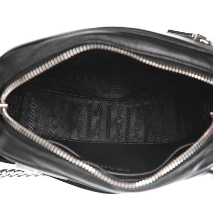 Prada Soft Calfskin Diagramme Belt Bag Nero Black 6 of 7