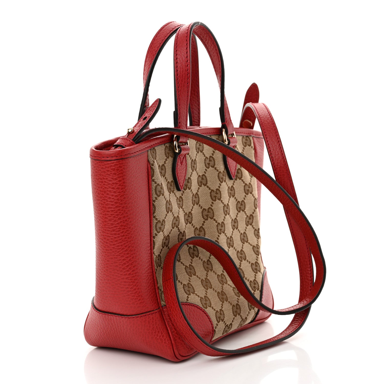 Gucci Monogram Small Bree Tote Red 3 of 10