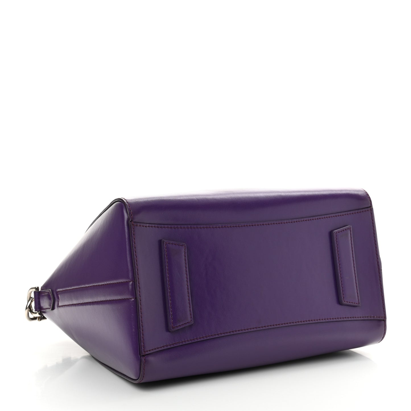 Shiny Lord Calfskin Small Antigona Ultraviolet