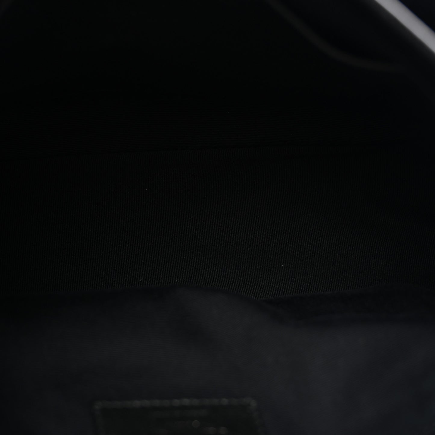 Crinkled Calfskin Matelasse Monogram Medium Niki Chain Satchel Black