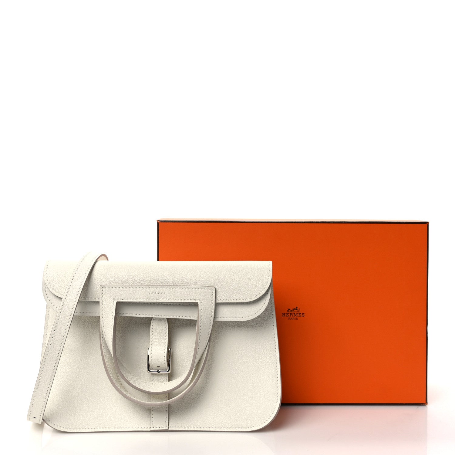 Hermes Evercolor Halzan 25 White 8 of 8